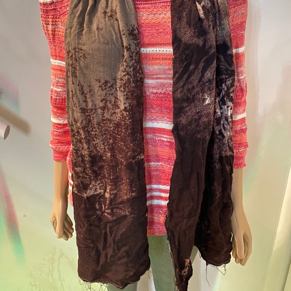 Brown Ombré Scarf - Picture 2 of 3